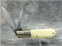 ROUGH RIDER RR 198 Smooth White Bone 3-1/4" 2-Blade Barlow