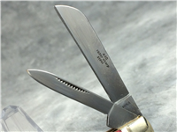 ROUGH RIDER Red Jigged Bone 3-5/8" Congress