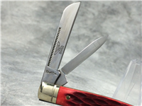 ROUGH RIDER Red Jigged Bone 3-5/8" Congress