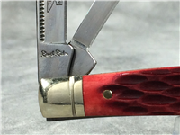 ROUGH RIDER Red Jigged Bone 3-5/8" Congress
