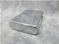 INTERNATIONAL GEOGRAPHIC EXPLORER Laser Engraved Polished Chrome Lighter (Zippo, #250SP, 1992)