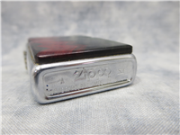 ZIG ZAG Red & Green Chip Brushed Chrome Lighter (Zippo, 1995)