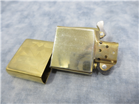 SHIMMER Laser Engraved "DAN" Gold Plated Lighter (Zippo, 1992)