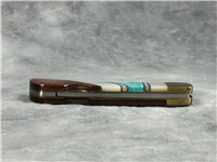CAMILLUS SWORD BRAND Wood / Celluloid Folding Lockback
