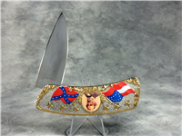 GENERAL ROBERT E. LEE Collectors Single-Blade Linerlock  with Pin