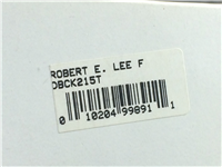 BATTLE OF MANASSAS, VA GENERAL LEE CK215T Collectors