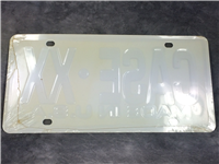 CASE XX MADE IN U.S.A.  Style 11-3/4" x 5-3/4" License Plate