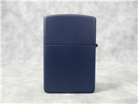 ZIPPO BORDER Matte Navy Blue Lighter (Zippo, #220ZB, 1991)