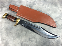 DOWN UNDER KNIVES The Outback 16-1/8" Fixed-Blade Bowie Knife w/ Sheath