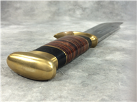 DOWN UNDER KNIVES The Outback 16-1/8" Fixed-Blade Bowie Knife w/ Sheath