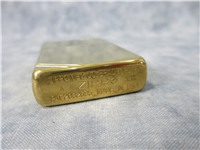 VINTAGE SERIES 1937 Replica Polished Brass Lighter (Zippo, #270, 1992)