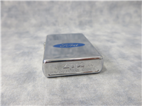 FORD OVAL LOGO Polished Chrome Lighter (Zippo, 1999)