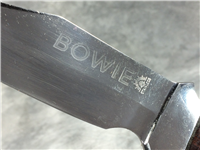 TROPHY LINE CARL SCHLIEPER Wood 11-7/8" Bowie Knife With Sheath