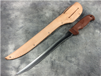 2008 Case BR12 9 SS Brown Synthetic Hunting Skinning Knife
