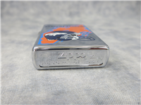 DENVER BRONCOS NFL Polished Chrome Lighter (Zippo, #250NFL.448, 1997)