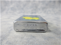 HAWAII YELLOW HIBISCUS FLOWER Polished Chrome Lighter (Zippo, 1993)
