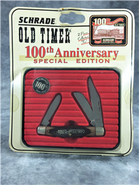 2004 SCHRADE USA 34OT Old Timer *100TH ANNIVERSARY* Sawcut Stockman