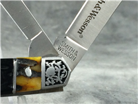 SMITH & WESSON CH2222 Bonestag & Steel Teardrop Jack Knife
