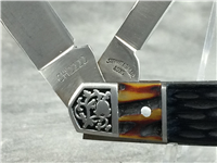 SMITH & WESSON CH2222 Bonestag & Steel Teardrop Jack Knife