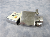 HAWAIIAN ISLANDS MAP Cream Ultralite Chip Polished Chrome Lighter (Zippo, 1992)