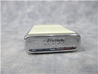 HAWAII WHALES Cream Ultralite Chip Polished Chrome Lighter (Zippo, 1992)