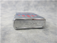 BLESS THE USA/HEART FLAG Polished Chrome Lighter (Zippo, 2001)