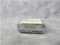 CALIFORNIA Cream Ultralite Chip Polished Chrome Lighter (Zippo, 1993)