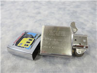 SAN FRANCISCO CABLE CAR Laser Engraved Brushed Chrome Lighter (Zippo, 1990)