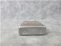 NYPD/AMERICAN FLAG Satin Chrome Lighter (Zippo, 2003)