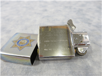 CALIFORNIA HIGHWAY PATROL INSIGNIA Brushed Chrome Lighter (Zippo, #ZX250CHP, 1993)