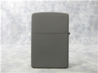 CIVIL WAR/PRISON GUARD/CONFEDERATE ARMY Matte Gray Lighter (Zippo, 1991)