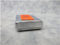 GORILLA FACE Pewter Emblem Polished Chrome Lighter (Zippo, Barrett Smythe, #B90, 1995)