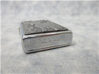 AMERICAN ELK Pewter Emblem Polished Chrome Lighter (Zippo, Barrett Smythe, #B169, 1997)