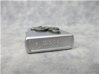 SLITHERING SERPENT Pewter Emblem Satin Chrome Lighter (Zippo, #20858, 2005)
