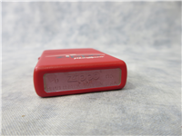 ZIPPO MOTORSPORTS Matte Red Lighter (Zippo, 2005)