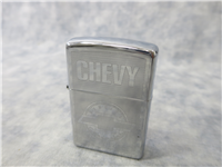 CHEVY LOGO/GENUINE CHEVROLET Laser Engraved Polished Chrome Lighter (Zippo, 2004)