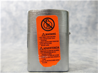 USS BUNKER HILL CG-52 Brushed Chrome Lighter (Zippo, 2007)