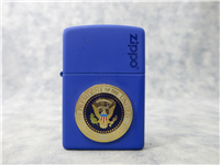 SEAL OF THE PRESIDENT OF THE UNITED STATES Emblem Matte Blue Lighter (Zippo, 2004)