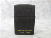 THE BEATLES Brass Emblem Black Crackle Lighter (Zippo, Collectors Edition, 236BTL.502, 1997)