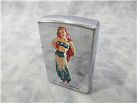 21ST CENTURY ARCHIVES Pinup Girl Polished Chrome Lighter (Zippo, Earl Moran, 1996)
