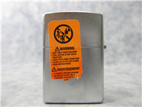 ELIZABETH TAYLOR/CHIVAS REGAL SCOTCH Ultralite Chip Street Chrome Lighter (Zippo, 2005)