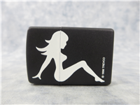 TREVCO MUD FLAP GIRL PIN UP Matte Black Lighter (Zippo, 2004)