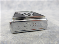 STEER SKULL EMBLEM Polished Chrome Lighter (Zippo, 20481, 2004)