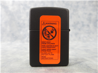 SWISHER SWEETS CIGARS Matte Black Lighter (Zippo, 1996)