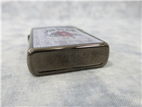 JIM BEAM BARN Midnight Chrome Lighter (Zippo, 20633, 2004)