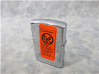 ZIPPO FOR REAL Polished Chrome Lighter (Zippo, 2005)