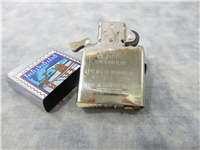 SAN FRANCISCO BAY Brushed Chrome Lighter (Zippo, Destination Series #1, 2000)