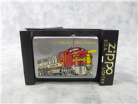 LIONEL SANTA FE F3 DIESEL LOCOMOTIVE Brushed Chrome Lighter (Zippo, M200LT.797, 1999)