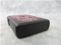 RED ORIENTAL/ASIAN DRAGON HEART Matte Black Lighter (Zippo, 2002)