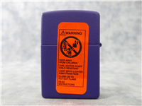 PINK ORIENTAL DRAGON Matte Purple Lighter (Zippo, 2002)